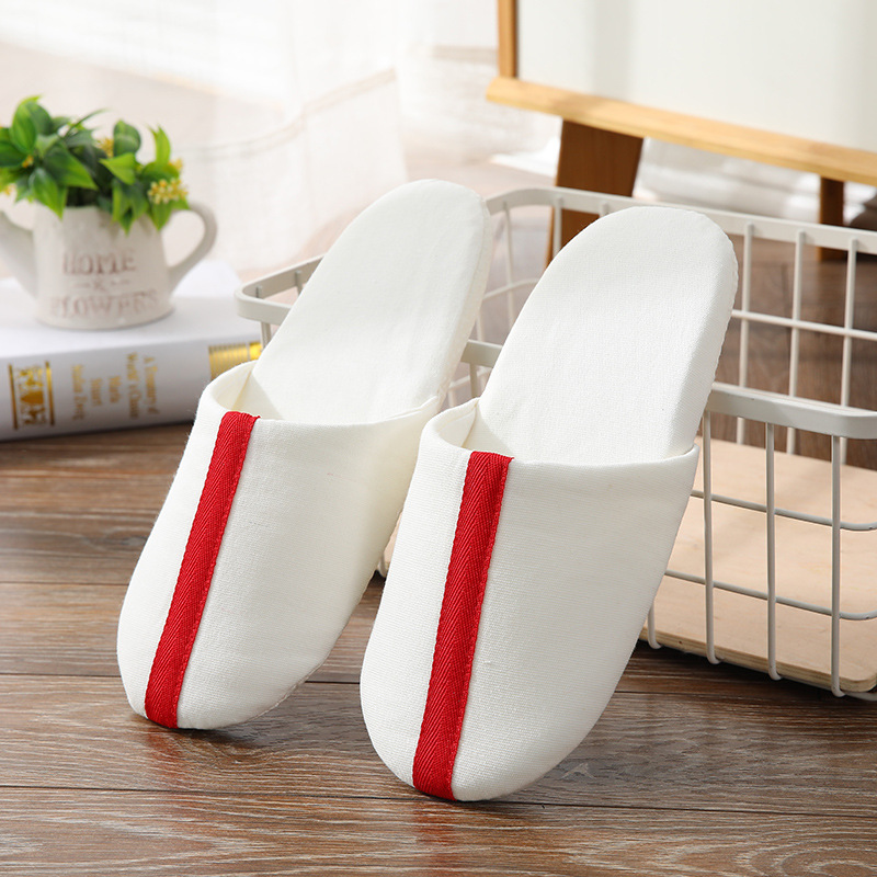 Hotel de cinco estrellas zapatillas no desechables cama y desayuno engrosada antideslizante lavable viaje portátil