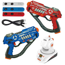 跨境真人cs武器装备亲子对战红外线激光镭射枪儿童玩具第四代投影