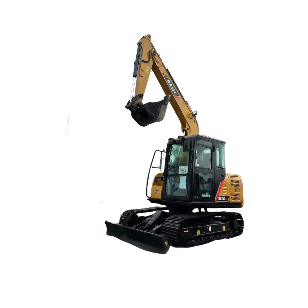 Uesed挖掘机三一SY75C液压履带二手挖掘机