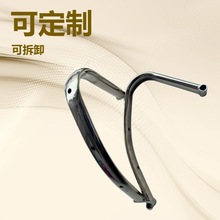 镀金工艺办公椅扶手配件转椅扶手电脑椅塑料扶手老板椅可拆卸