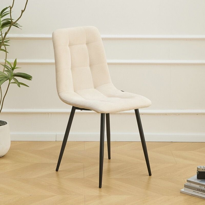 Fabric Backrest Chair for Home Use, Popular Comfortable Leisure Chair, Nordic Stylish Durable Chair, Light Luxury Simple Single Dining Chair Fabric Backrest Chair for Home Use, Popular Comfortable Leisure Chair, Nordic Stylish Durable Chair, Light Luxury Simple Single Dining Chair
