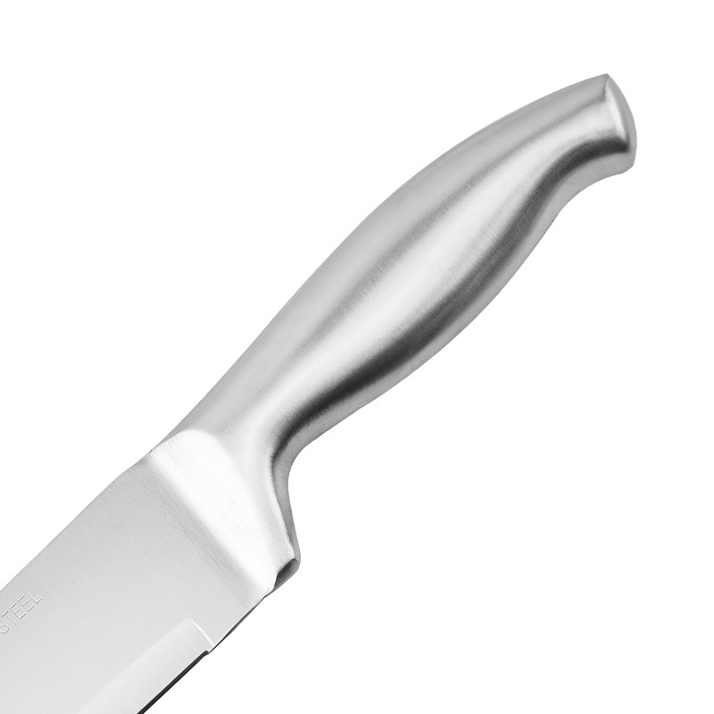 Cuchillo de Chef con Mango Hueco de Acero Inoxidable 3Cr13 para Cocina image 6