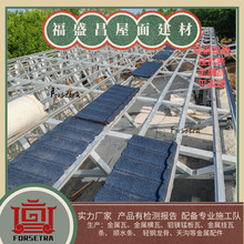福盛昌 轻钢龙骨挂瓦条各类金属瓦 彩砂瓦生产施工一站式服务