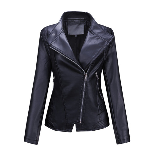 Women's leather jacket