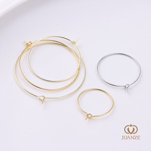 14k18k�~�ϰ����ɫ��Ȧ�h���9�ֶ��hȦ�ֹ�diy���Ʒ�������