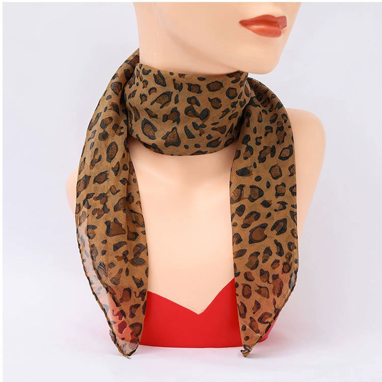 Новый классический стиль леопардовый принт 70 квадратный шарф шифон мягкий и сладкий корейский шарф шарф шарф шарф шарф шарф шарф шарф шарф шарф шарф шарф оптом