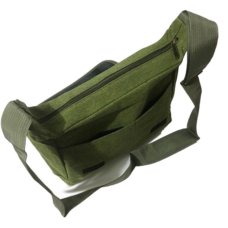 Shoulder Bag messenger bag for people Service bag retro style Red Army bag Army shoulder bag green schoolbag factory direct sales