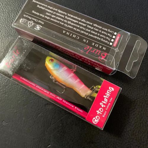 Punk split tail package lead soft bait 65mm12g fake bait package lead fish soft VIB Luya bait wholesale black fish