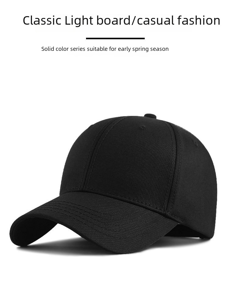 Baseball Cap For Men Summer Light Breathable Large Head Size Hat_voghion.com
