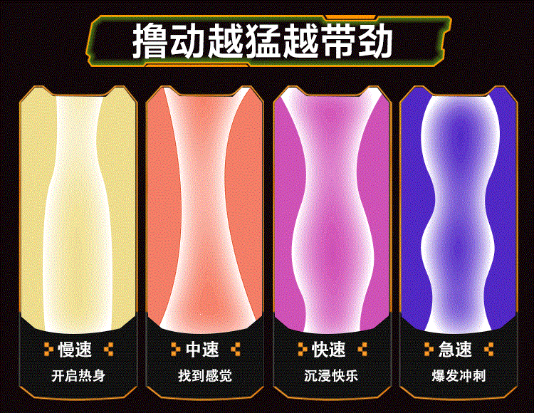 Dual-Head Male Masturbator, Automatic Telescoping Portable Stress-Relief Device — detail image 7