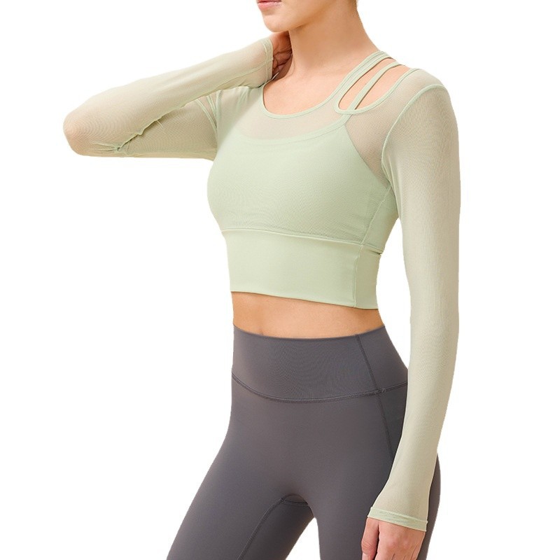 Fabricante de ropa de yoga de tela ecológica de nailon 66 y licra spandex, fabrica lencería de alta gama para mujer. Contacta con atención al cliente 1