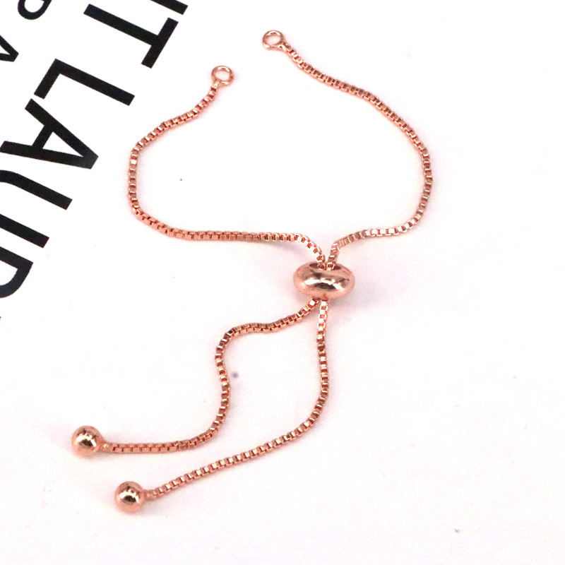 DIY Jewelry Accessories Snake Chain HalfPull Adjustable Bracelet Semifinishedpicture3
