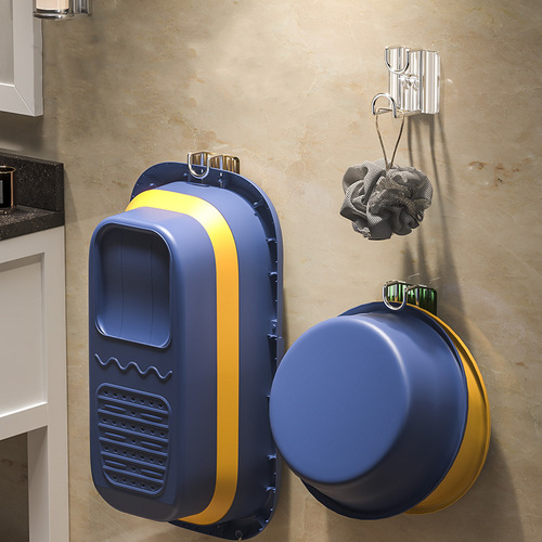 New face plate hook bathroom children's bathtub storage rack no punching sticky hook kitchen and bathroom storage rack face plate rack wholesale
