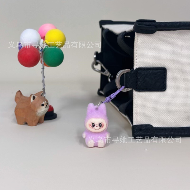 门扣拉布布挂饰钥匙扣摆件书包包包挂件学生少女卡通礼品|undefined