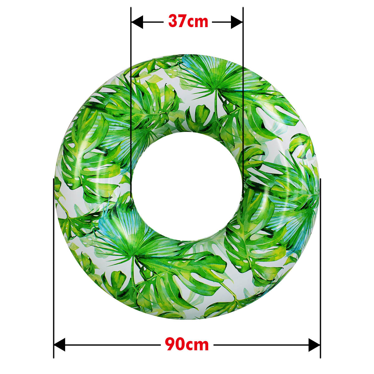 Nuevos productos transfronterizos de impresión para adultos anillo de natación de dibujos animados para niños anillo de frutas engrosado anillo de salvavidas anillo flotante inflable