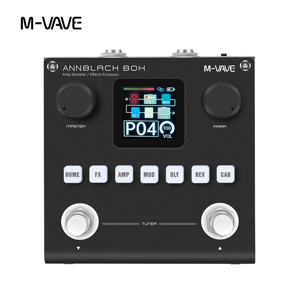 M-VAVE BLACK BOX электрогитара комплексные эффекты гитара бас симулятор динамика эффект
