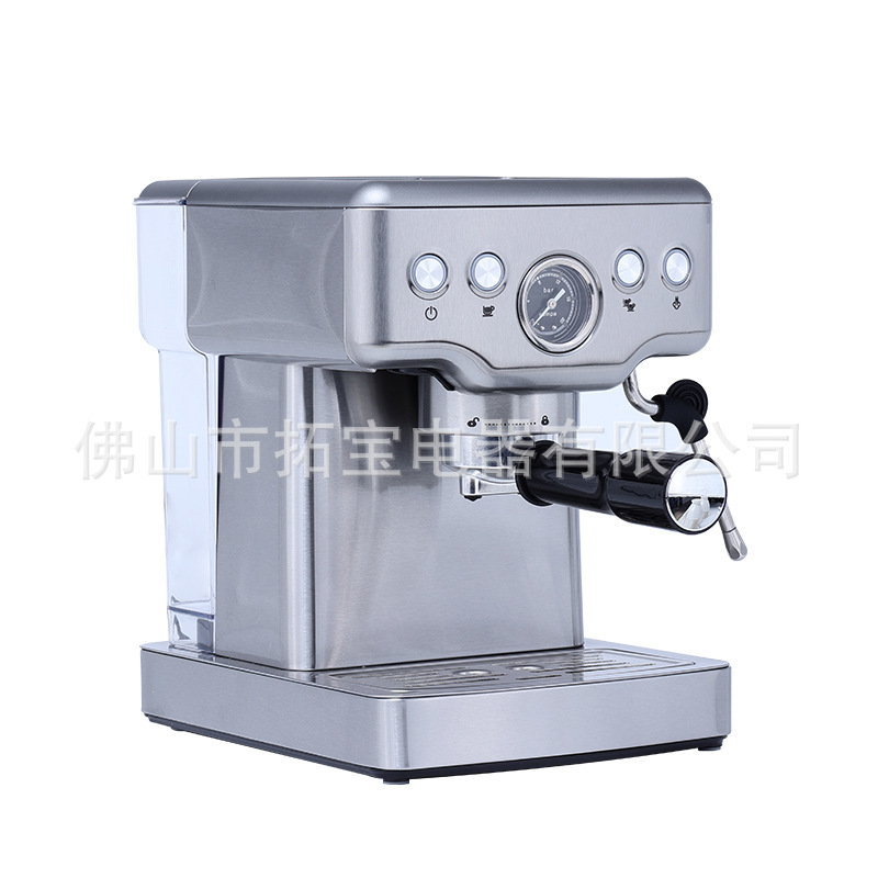 Coffelady Italiano de acero inoxidable máquina de café espresso presión de la bomba de la máquina de espuma de leche hogar 20bar presión