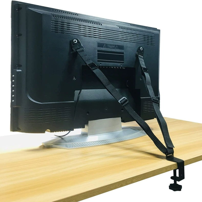 Clamp-style TV anti-rewind Table screen, belt, fall protection, clips included