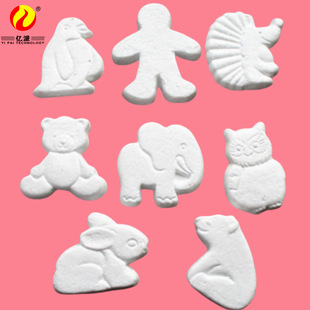 Source Factory Foam Christmas Decoration Balls Small Animals Biscuit Shaped Foam Animals