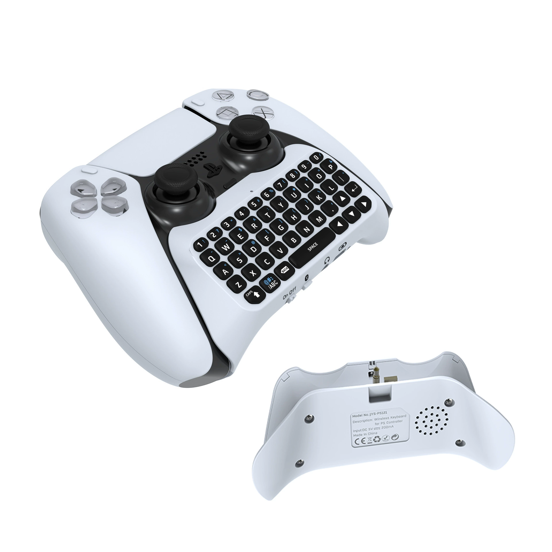 PS5 handle wireless Bluetooth external keyboard built -in speakers can voice chat input keyboard game accessories