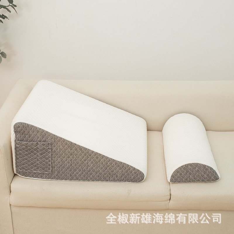 almohada de cuña almohada triangular almohada semicircular almohada de cintura multifuncional almohada de protección lumbar