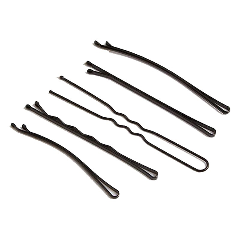 [Aiqi] Corea del Sur clip negro personalidad todo fósforo clip adulto horquilla Bangs clip lateral hembra
