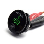 新款触屏电压表三位数字显电压表改装测量仪器DC12-24V