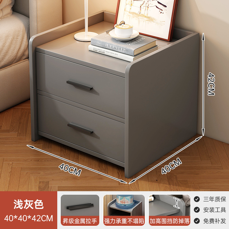 Mesita de noche moderno minimalista Nuevo Hogar dormitorio mesita de noche rack de almacenamiento simple gabinete cabecera pequeño armario