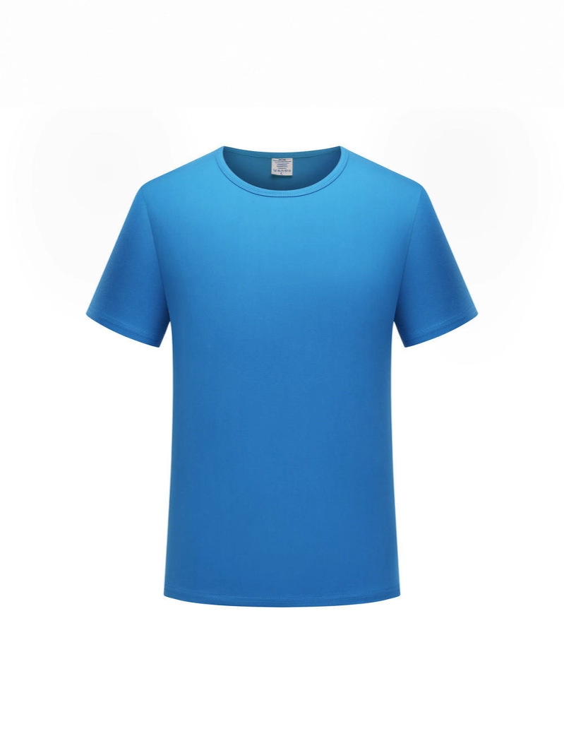 Camiseta de secado rápido de cuello redondo de maratón personalizada ropa de clase publicitaria de grupo camiseta cultural de manga corta