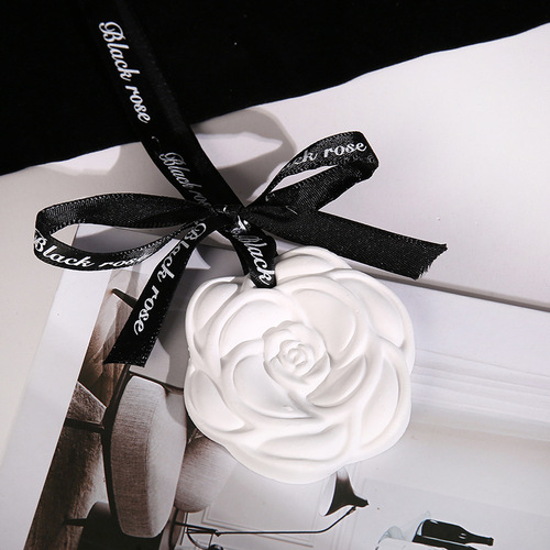Closet Scented Closet Gypsum Fragrance Tablets Household Room Bedroom Long Lasting Scent Car Air Freshener Camellia Pendant 