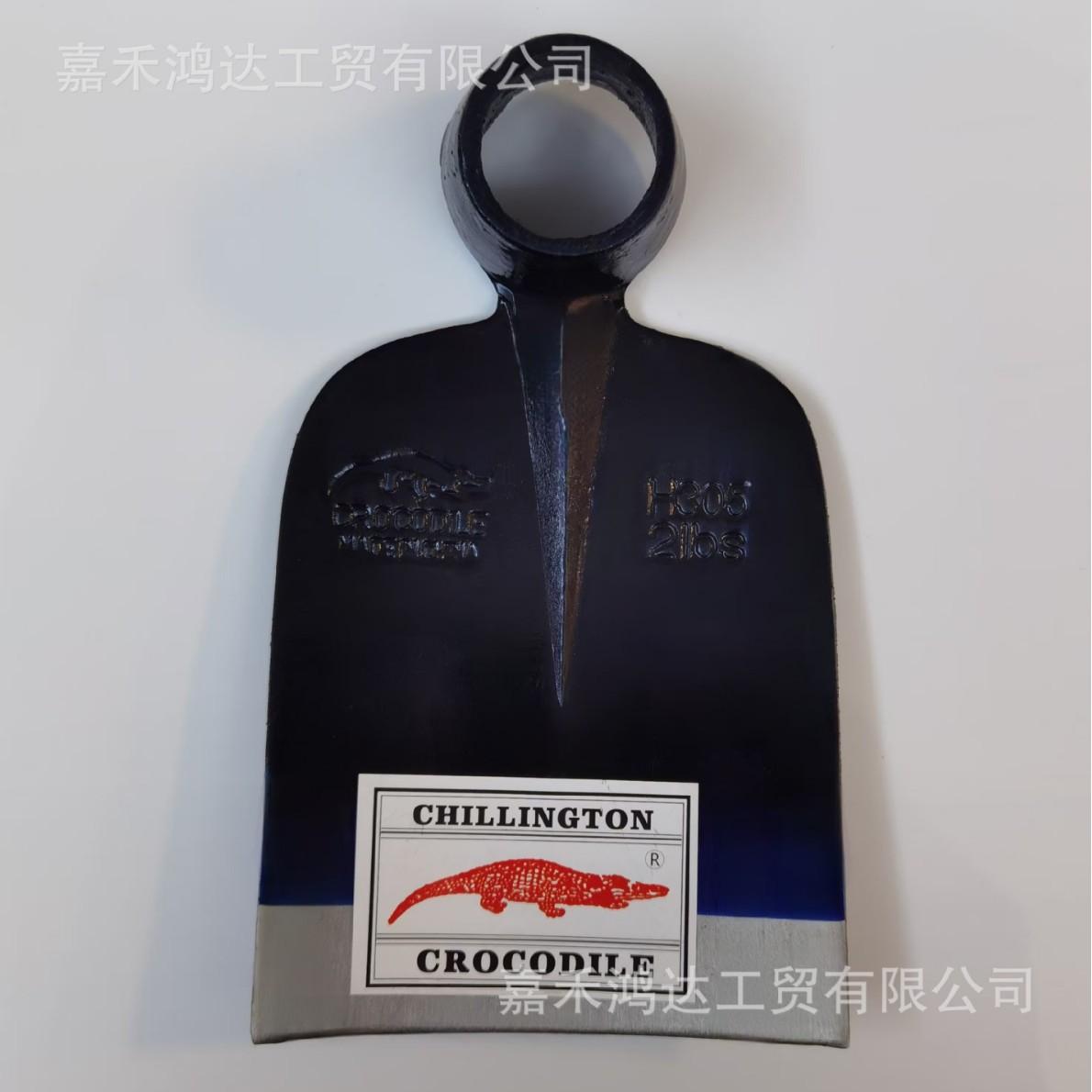 鳄鱼牌方标锄头 H305 2LB HOE 出口非洲高质量道硅钢锻压农用工具