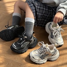 女童爆款老爹鞋2025秋冬新款儿童防滑软底运动鞋中大童轻便跑步鞋