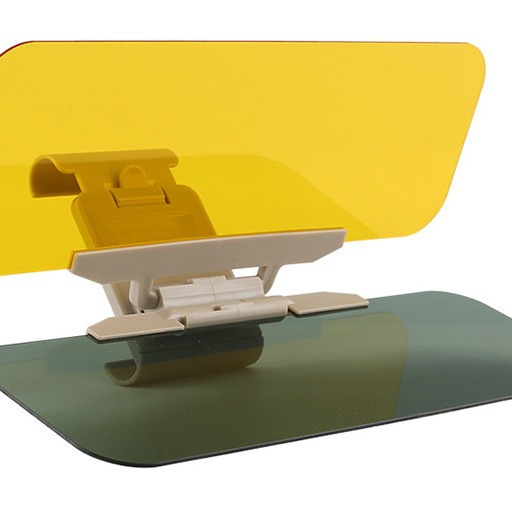 Conductor del coche especial anti-luz fuerte luz parasol antideslumbrante bicolor Sun bafle día y noche de doble uso parasol