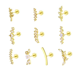 耳扣;耳钉;鼻饰