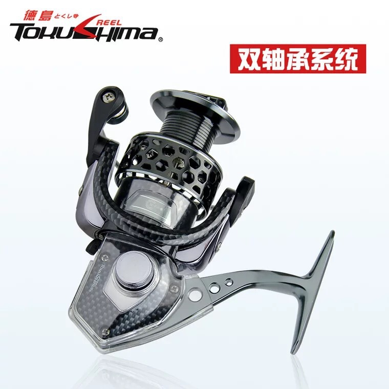 Takushima HK second generation 18-axis fishing reel anti-seawater spinning wheel all-metal wire Cup fishing reel sea fishing Luya fishing wheel