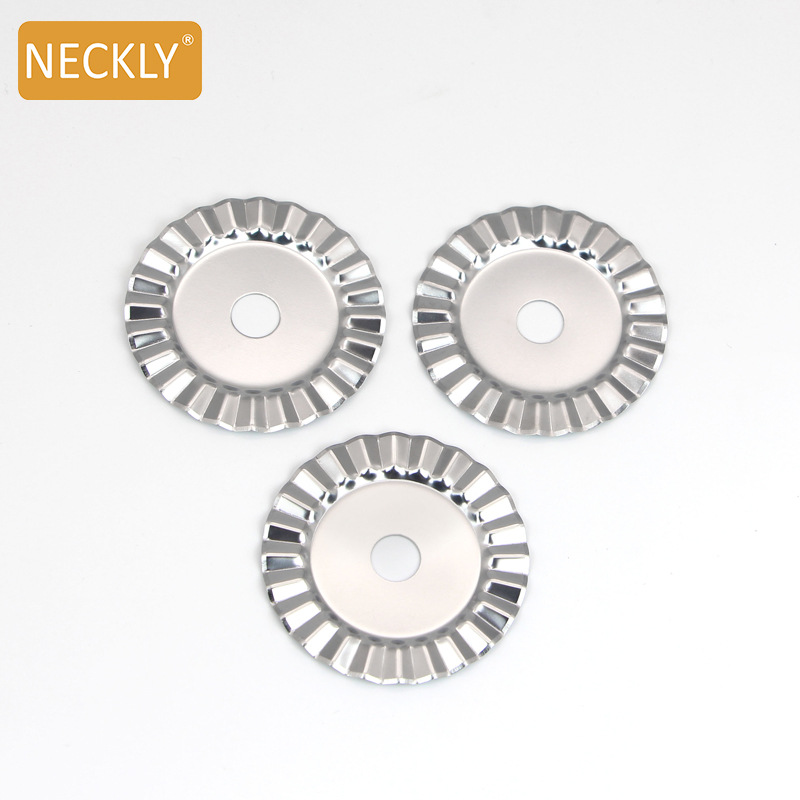 拼布裁布轮刀 波浪花样圆刀片 花式圆刀片 0.3mm薄款波浪圆刀