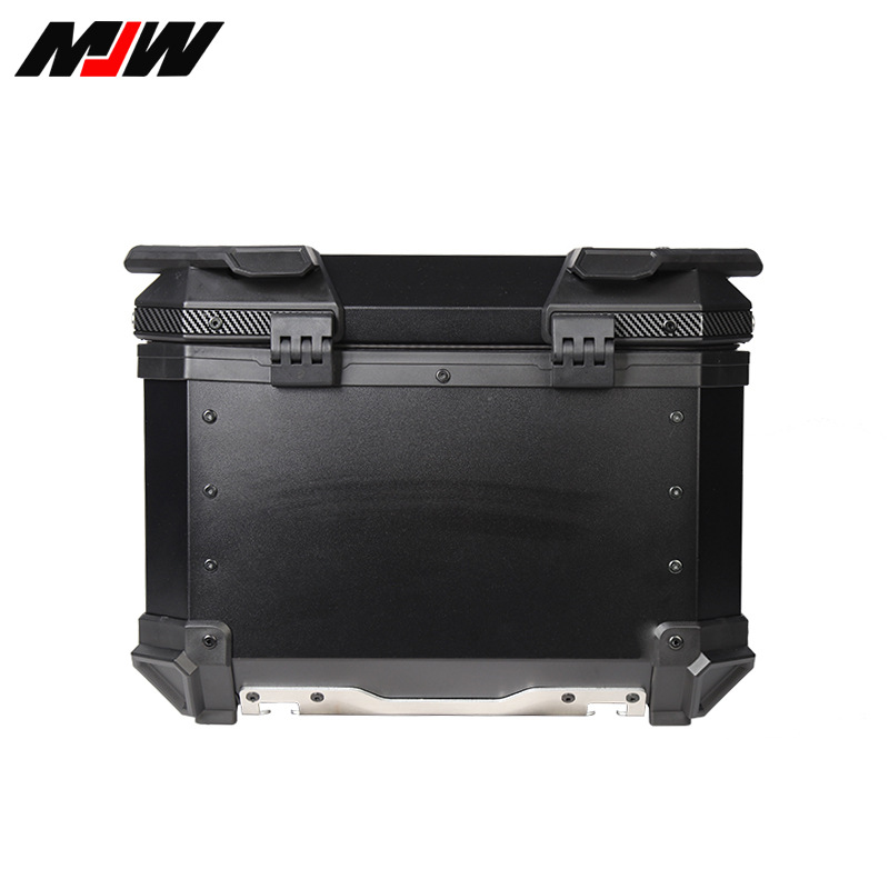 45L Black Samurai Motorcycle Aluminium Tailgate Portátil Desmontable Rapido Portátil con Baja Eléctrica