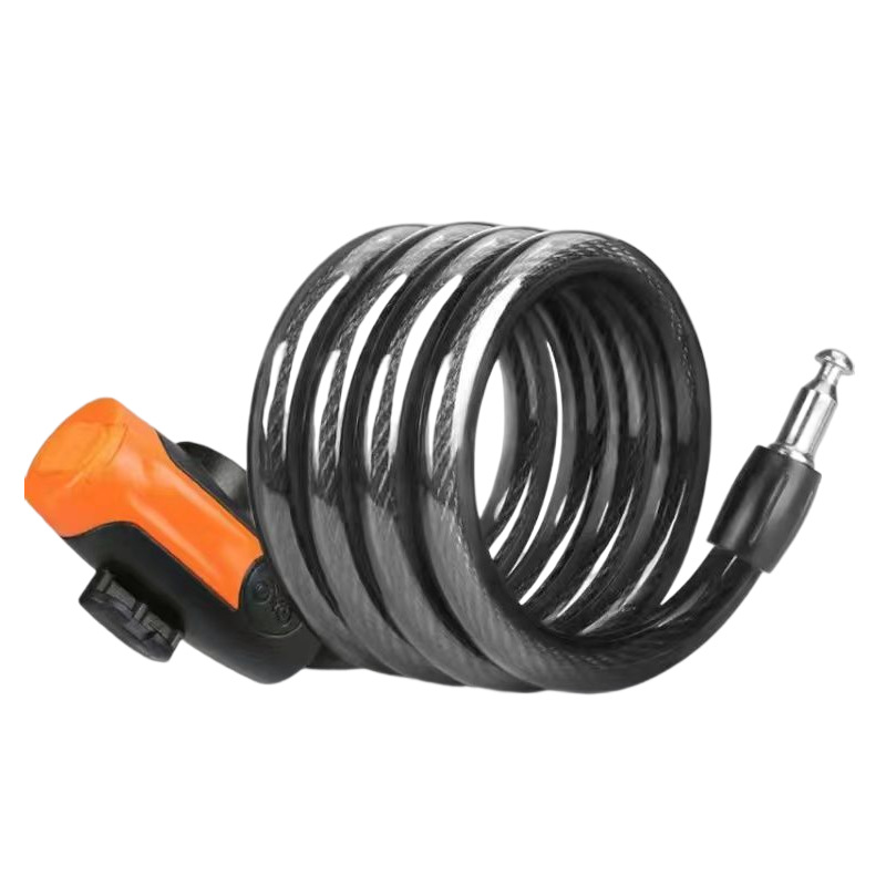 Factory Bicycle Lock Foldable Anti-Theft Lock Mountain Bike Electric Bike E-bike Steel Cable Lock Single Bike Lock Accessory Comprehensive Set