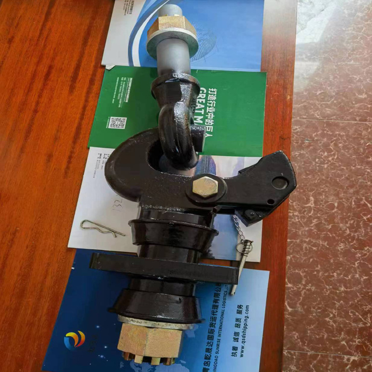 整套内孔径5.0公分锻打牵引环     一套50孔径挂车锻打链接环