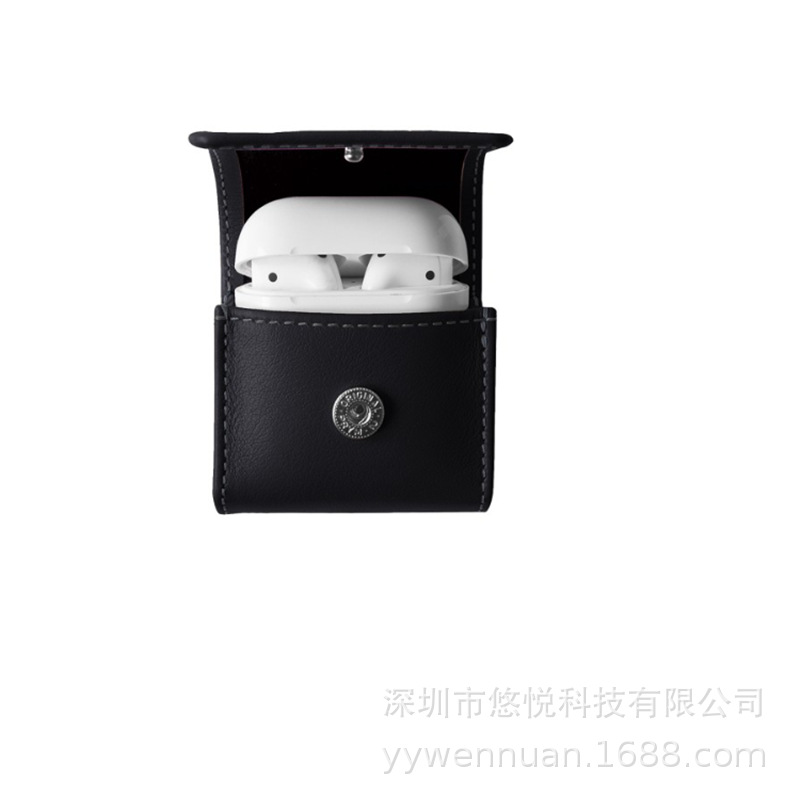 跨境无线蓝牙耳机收纳包 适用于苹果2代无线蓝牙耳机皮套