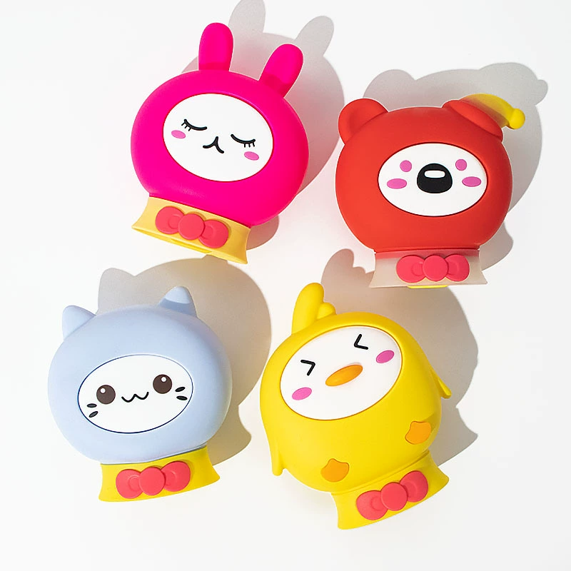 Cute silicone hot water bag for women—warming belly, explosion-proof, hot/cold dual-use, microwave heating, hand warmer