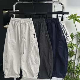 儿童夏季裤子男女轻薄透气休闲裤中大童百搭夏装