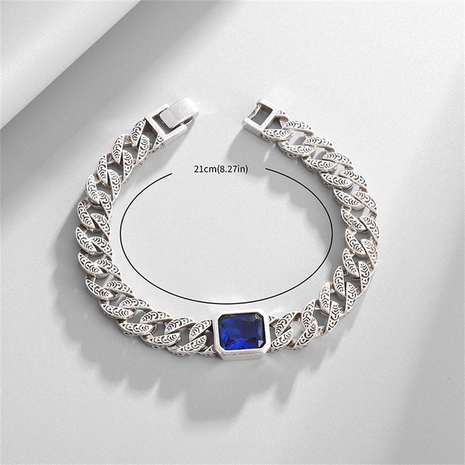 Herren Panzerarmband Aus Edelstahl Wasserfest Und Langlebig_voghion.com