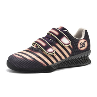 Cross-Border Supply New Weightlifting Shoes Comprehensive Training Shoes Indoor Fitness Hard Sole Support Flat Deadlift Shoes Squat Shoes