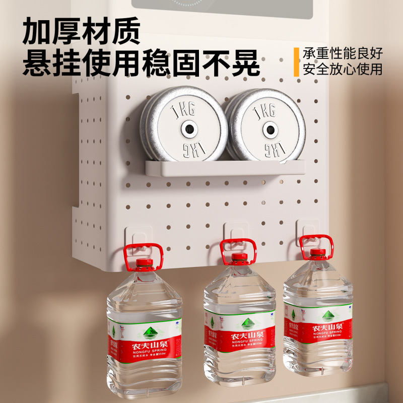 热水器遮挡罩燃气管道遮挡装饰洞洞板遮丑挡板置物架厨房壁挂下方|undefined