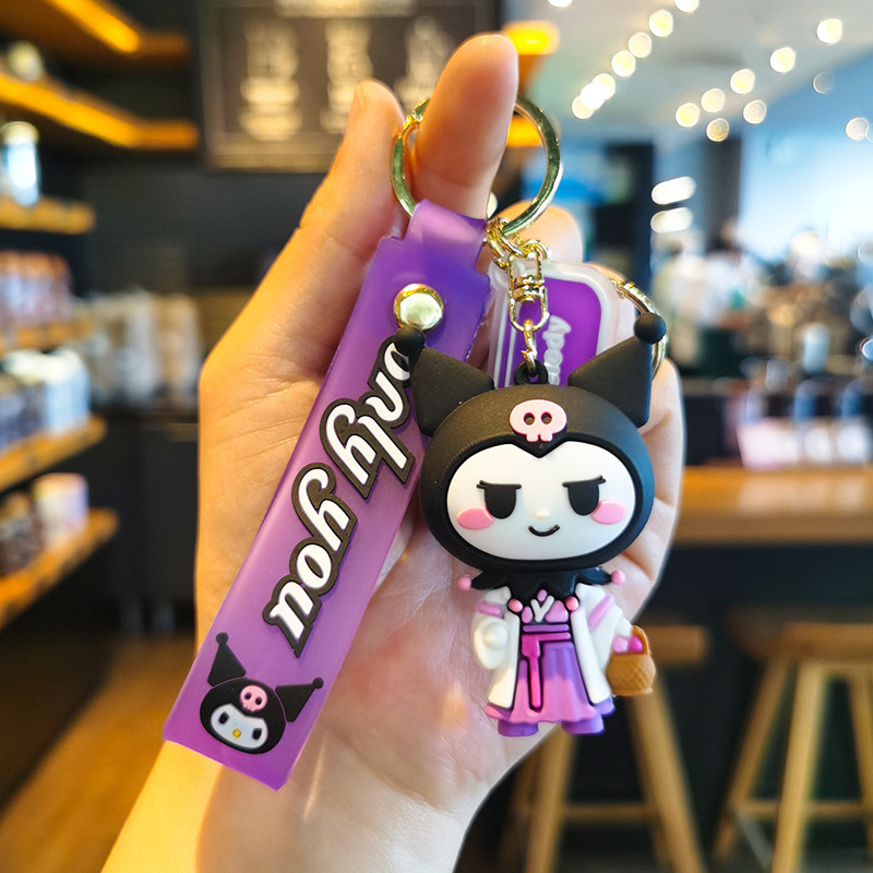 El llavero de Sanrio llavero, la muñeca colgante, la máquina de muñecas, tuiteó un pequeño regalo de menos de 10 yuanes.