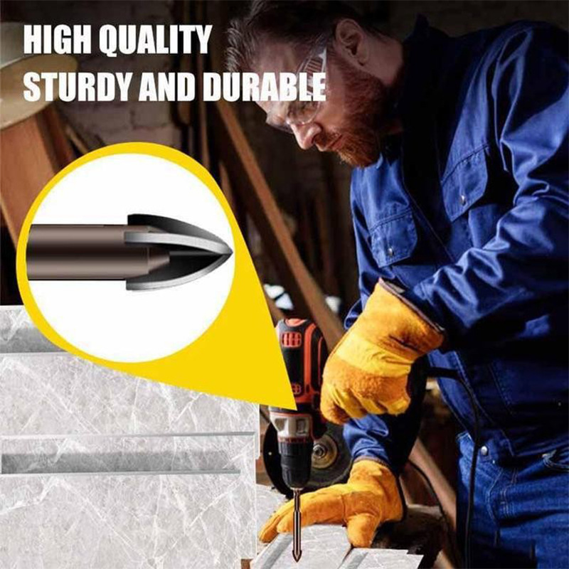 十字三角钻头5个装Cross Triangle Drill Bit