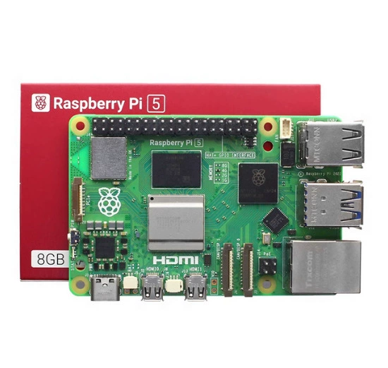 Плата разработки Raspberry Pi 5 (Raspberry Pi 5B) — варианты 2/4/8/16 ГБ, компактная материнская плата
