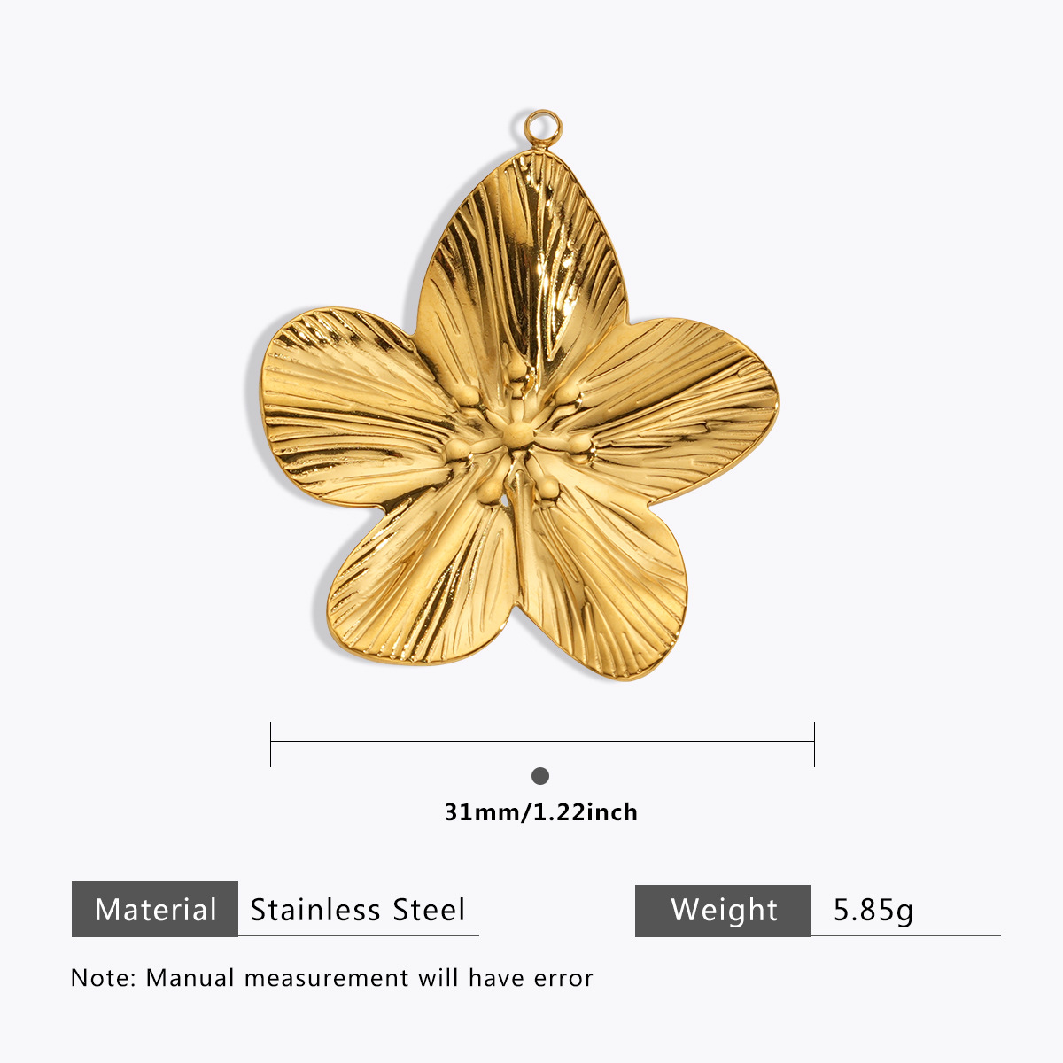 7g Weight Pendant Jewelry Making Type 17.5*17.5mm, 19*22mm, 26*42mm Jewelry Making Size 18K Gold Plated Plating Material Acrylic Pearl, Zircon Inlay Material DIY Jewelry Accessories Classification 5 PCS/Package Quantity 304 Stainless Steel Material Sun, Leaves, Flower Pattern All Seasons Season Enamel, Inlay Design IG Style Style 5 PCS/Package 17.5*17.5mm 19*22mm 26*42mm 304 Stainless Steel Acrylic Pearl Zircon 18K Gold Plated Sun Leaves Flower Pendant DIY Jewelry Accessories 11