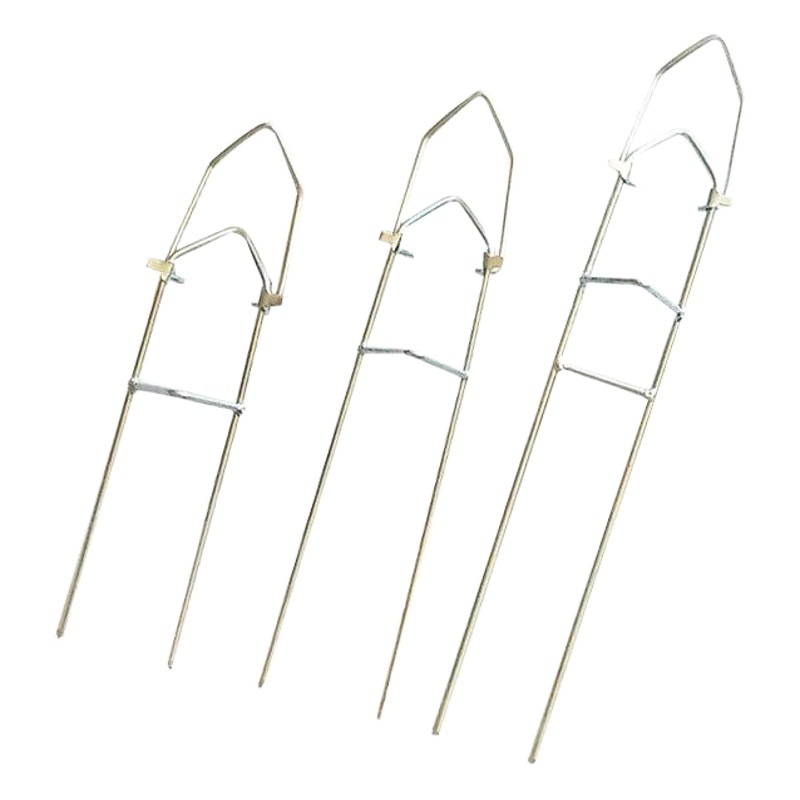 Simple Sea Bracket Sea Bracket Battery Rack Simple Rod Practical Hand-sea Dual-purpose Sea Rod Single-fork Bracket